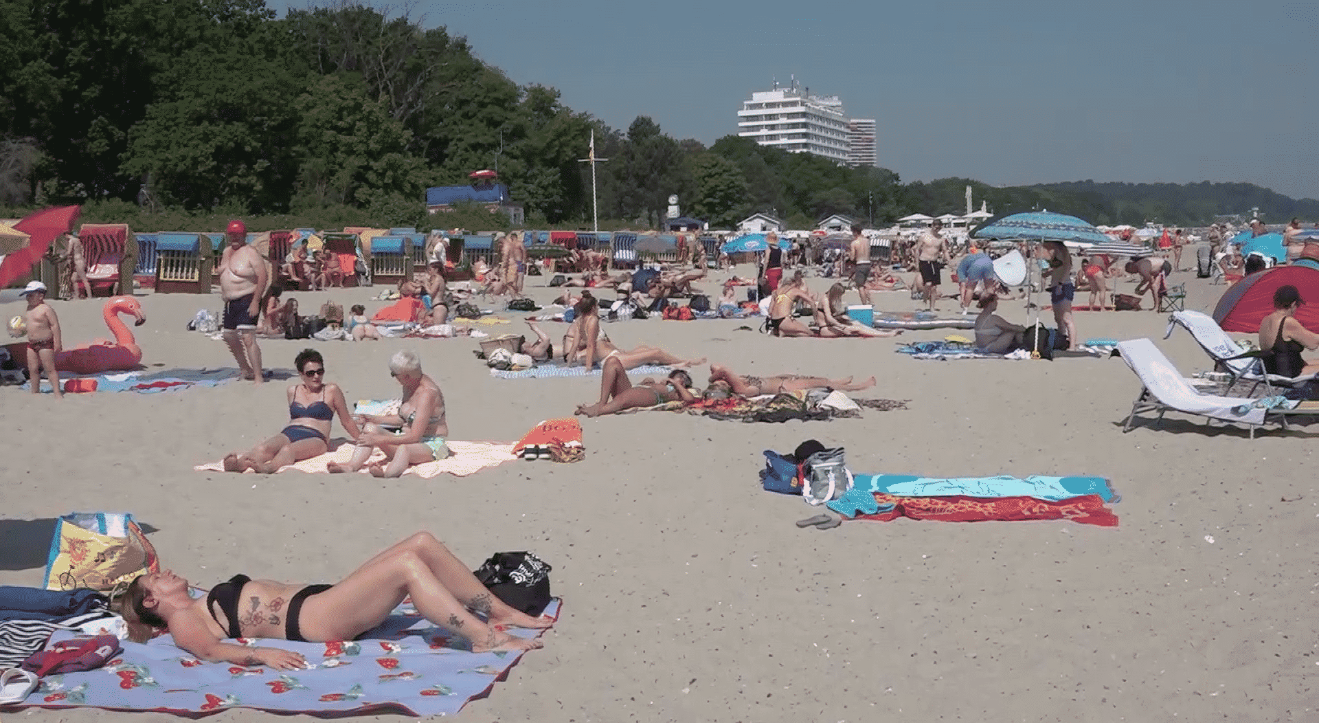 Heißester Tag des Jahres bisher: Abkühlung am Ostseestrand