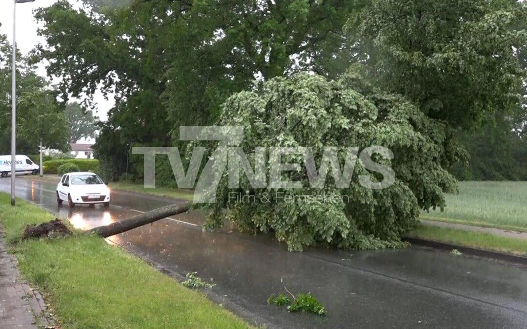 Unwetter ziehen über den Kreis Steinfurt